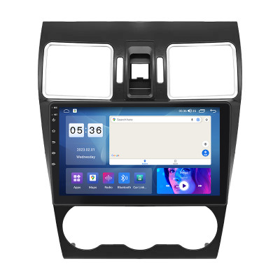 Штатная магнитола Lesko для Subaru Forester IV 2012-2015 экран 9" 4/64Gb CarPlay 4G Wi-Fi GPS Prime