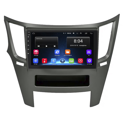 Штатная магнитола Lesko для Subaru Legacy V Рестайлинг 2012-2014 экран 9" 2/32Gb Wi-Fi GPS Base
