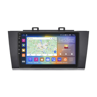 Штатная магнитола Lesko для Subaru Legacy VI 2014-2017 экран 9" 2/32Gb CarPlay 4G Wi-Fi GPS Prime