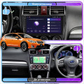 Штатная магнитола Lesko для Subaru XV I Рестайлинг 2015-2017 экран 9" 2/32Gb 4G Wi-Fi GPS Top