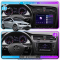 Штатная магнитола Lesko для Volkswagen Golf VII Рестайлинг 2017-н.в. экран 10" 2/32Gb CarPlay 4G Wi-Fi GPS Prime