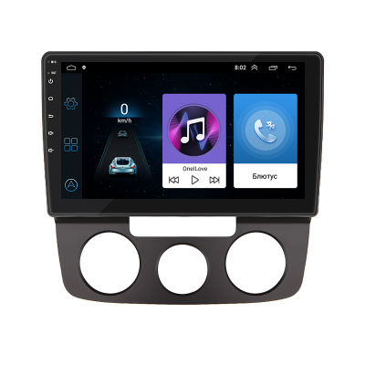 Штатная магнитола Lesko для Volkswagen Jetta V 2005-2011 экран 10" 1/16Gb Wi-Fi GPS Base