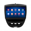 Штатная магнитола Lesko для Citroen C1 I Рестайлинг 2 2012-2014 экран 10" 2/32Gb 4G Wi-Fi GPS Top