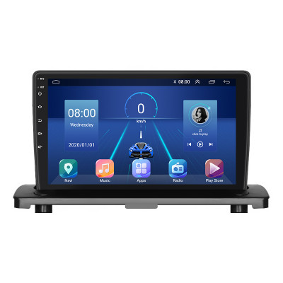 Штатная магнитола Lesko для Volvo XC90 I Рестайлинг 2006-2014 экран 9" 4/64Gb 4G Wi-Fi GPS Top