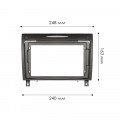 Переходная рамка Mercedes-Benz SLK-Class R171 2004-2011 (6837) 9"