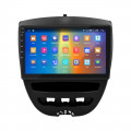Штатная магнитола Lesko для Citroen C1 I Рестайлинг 2008-2012 экран 10" 2/32Gb CarPlay 4G Wi-Fi GPS Prime