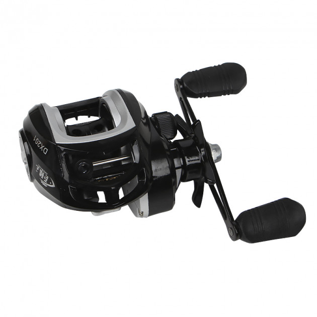 Катушка мультипликаторная Juqiwang DX 201 Black-Silver Left