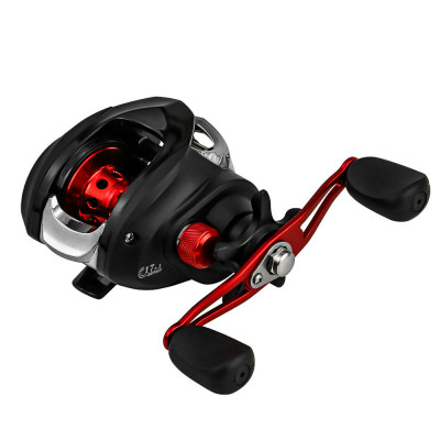 Катушка мультипликаторная Reelsking GLE 201 Black-Red Left