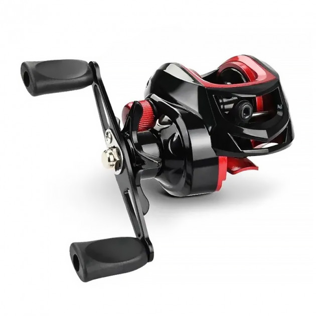 Катушка мультипликаторная Yumoshi AK 200 Black-Red Right