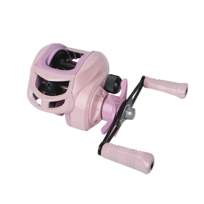 Катушка мультипликаторная Yumoshi AK 201 Black-Pink Left