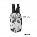 Рюкзак- кенгуру для животных SY210814 Cat Gray M