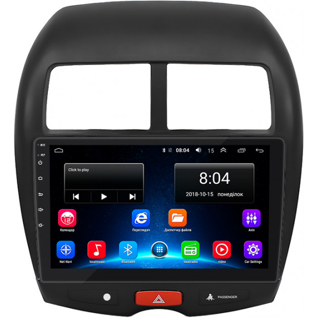 Штатная магнитола Lesko для Citroen C4 Aircross  2012-2017 экран 10" 2/32Gb Wi-Fi GPS Base
