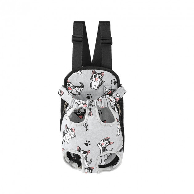 Рюкзак- кенгуру для животных SY210814 Cat Gray S