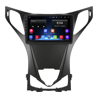 Штатная магнитола Lesko для Hyundai Grandeur V 2011-2014 экран 9" 2/32Gb Wi-Fi GPS Base