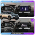 Штатная магнитола Lesko для Citroen C5 Aircross I 2018-н.в. экран 9" 2/32Gb 4G Wi-Fi GPS Top