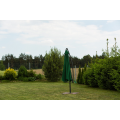 Садова розкладна парасоля Funfit Garden (діаметр - 3 метри) з боковою стійкою, Зелена