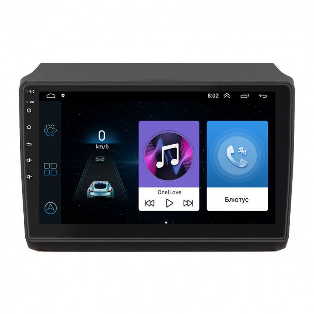 Штатная магнитола Lesko для Citroen Jumper II Рестайлинг 2011-н.в. экран 9" 1/16Gb Wi-Fi GPS Base