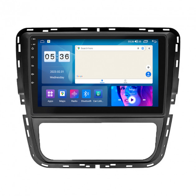 Штатная магнитола Lesko для Volkswagen Passat I / NMS Manual AC 2011-2015 экран 9" 2/32Gb CarPlay 4G Wi-Fi GPS Prime