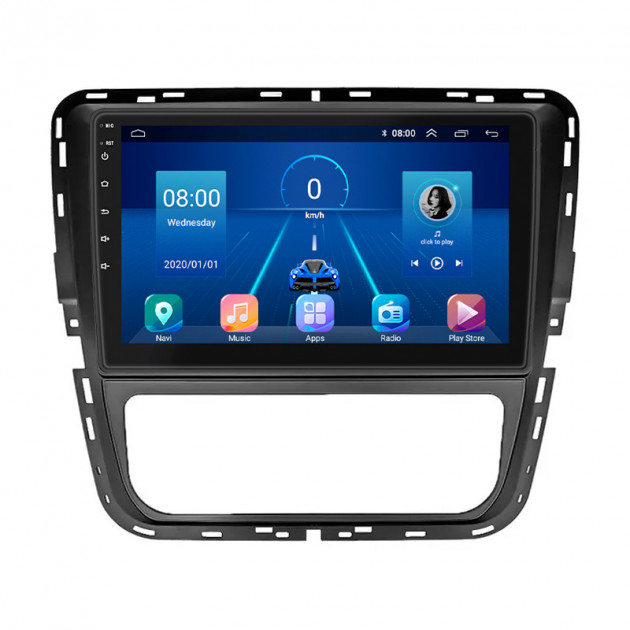 Штатная магнитола Lesko для Volkswagen Passat I / NMS Manual AC 2011-2015 экран 9" 4/64Gb 4G Wi-Fi GPS Top