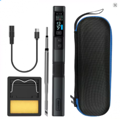 Паяльник Fnirsi HS-02B (жало K) Type-C black