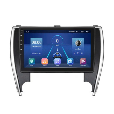 Штатная магнитола Lesko для Toyota Camry (USA) VII (XV50) Рестайлинг 2015-2017 экран 10" 4/32Gb 4G Wi-Fi GPS Top