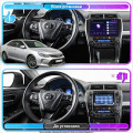 Штатная магнитола Lesko для Toyota Camry (USA) VII (XV50) Рестайлинг 2015-2017 экран 10" 4/64Gb 4G Wi-Fi GPS Top