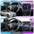 Штатная магнитола Lesko для Toyota Camry (USA) VII (XV50) Рестайлинг 2015-2017 экран 10" 6/128Gb 4G Wi-Fi GPS Top