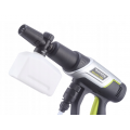 Акумуляторна мийка високого тиску Toolme TM280 PRO BRUSHLESS 450 Вт з алюмінієвою помпою, 2 АКБ 21В, піногенератор (Польща)