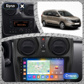 Штатная магнитола Lesko для Dacia Lodgy  2012-2017 экран 9" 4/64Gb CarPlay 4G Wi-Fi GPS Prime