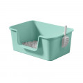 Туалет лоток для кошек с лопаткой Taotaopets 262207-40 Blue