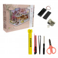 Кукольный дом конструктор DIY House M029-B Bamboo Rhime сборный румбокс