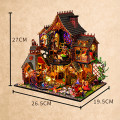Румбокс магический дом конструктор DIY House ES015-B Magic Forest сборный румбокс с куполом