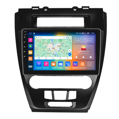 Штатная магнитола Lesko для Ford Fusion I 2002-2005 экран 9" 4/64Gb CarPlay 4G Wi-Fi GPS Prime