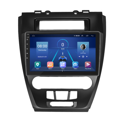 Штатная магнитола Lesko для Ford Fusion I 2002-2005 экран 9" 2/32Gb 4G Wi-Fi GPS Top