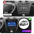 Штатная магнитола Lesko для Ford Fusion I 2002-2005 экран 9" 4/64Gb 4G Wi-Fi GPS Top