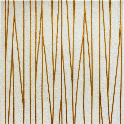 Самоклеящаяся 3D панель 680х680х5мм Золотые ленты (440) SW-00001184