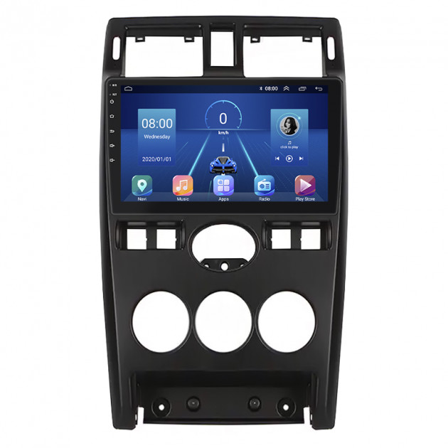 Штатная магнитола Lesko для LADA (ВАЗ) Priora I 2007-2013 экран 9" 4/64Gb 4G Wi-Fi GPS Top