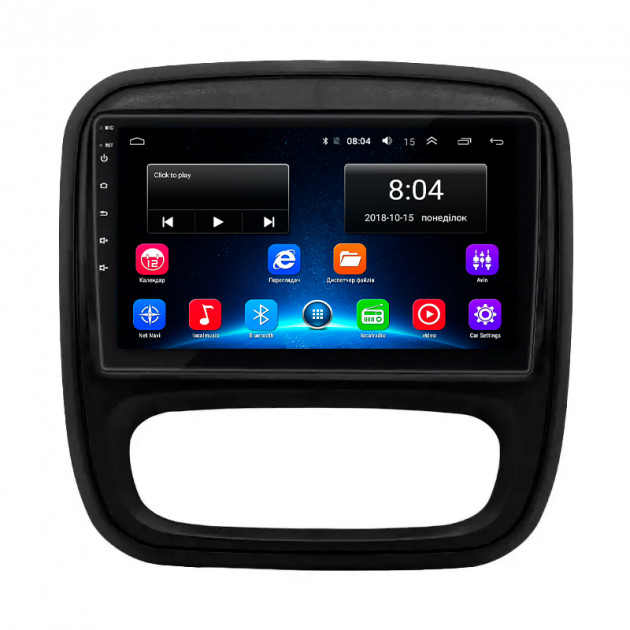 Штатная магнитола Lesko для Nissan NV300  2016-н.в. экран 9" 2/32Gb Wi-Fi GPS Base