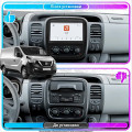 Штатная магнитола Lesko для Nissan NV300  2016-н.в. экран 9" 4/64 QLED CarPlay 4G Wi-Fi GPS 360 Prime