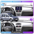 Штатная магнитола Lesko для Opel Combo C 2001-2003 экран 9" 2/32Gb 4G Wi-Fi GPS Top