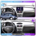 Штатная магнитола Lesko для Opel Corsa C Рестайлинг 2003-2006 экран 9" 4/32Gb 4G Wi-Fi GPS Top