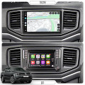 Штатная магнитола Lesko для Volkswagen Amarok I Рестайлинг 2016-2022 экран 9" 6/128Gb 4G Wi-Fi GPS Top