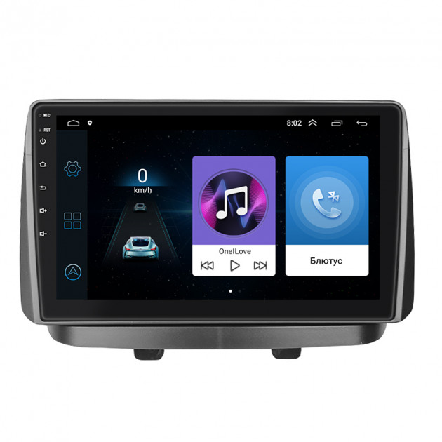 Штатная магнитола Lesko для Fiat Doblo I 2000-2005 экран 10" 1/16Gb Wi-Fi GPS Base