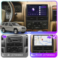 Штатная магнитола Lesko для Jeep Grand Cherokee II (WJ) 1998-2004 экран 9" 4/64Gb 4G Wi-Fi GPS Top