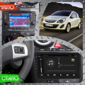 Штатная магнитола Lesko для Opel Corsa D Рестайлинг II 2011-2014 экран 9" 4/32Gb 4G Wi-Fi GPS Top