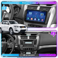 Штатная магнитола Lesko для Geely Emgrand X7 I 2011-2016 экран 9" 4/32Gb 4G Wi-Fi GPS Top