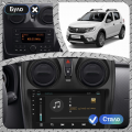 Штатная магнитола Lesko для Dacia Sandero II Рестайлинг 2016-2020 экран 9" 4/64Gb 4G Wi-Fi GPS Top