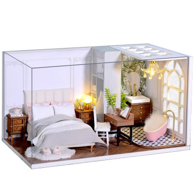 Кукольный дом конструктор DIY Cute Room QT-011-B Lazy Daily