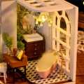 Кукольный дом конструктор DIY Cute Room QT-011-B Lazy Daily