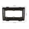 Переходная рамка Ford Fiesta 2001-2005 Fusion 2002-2005 (1011) 9"